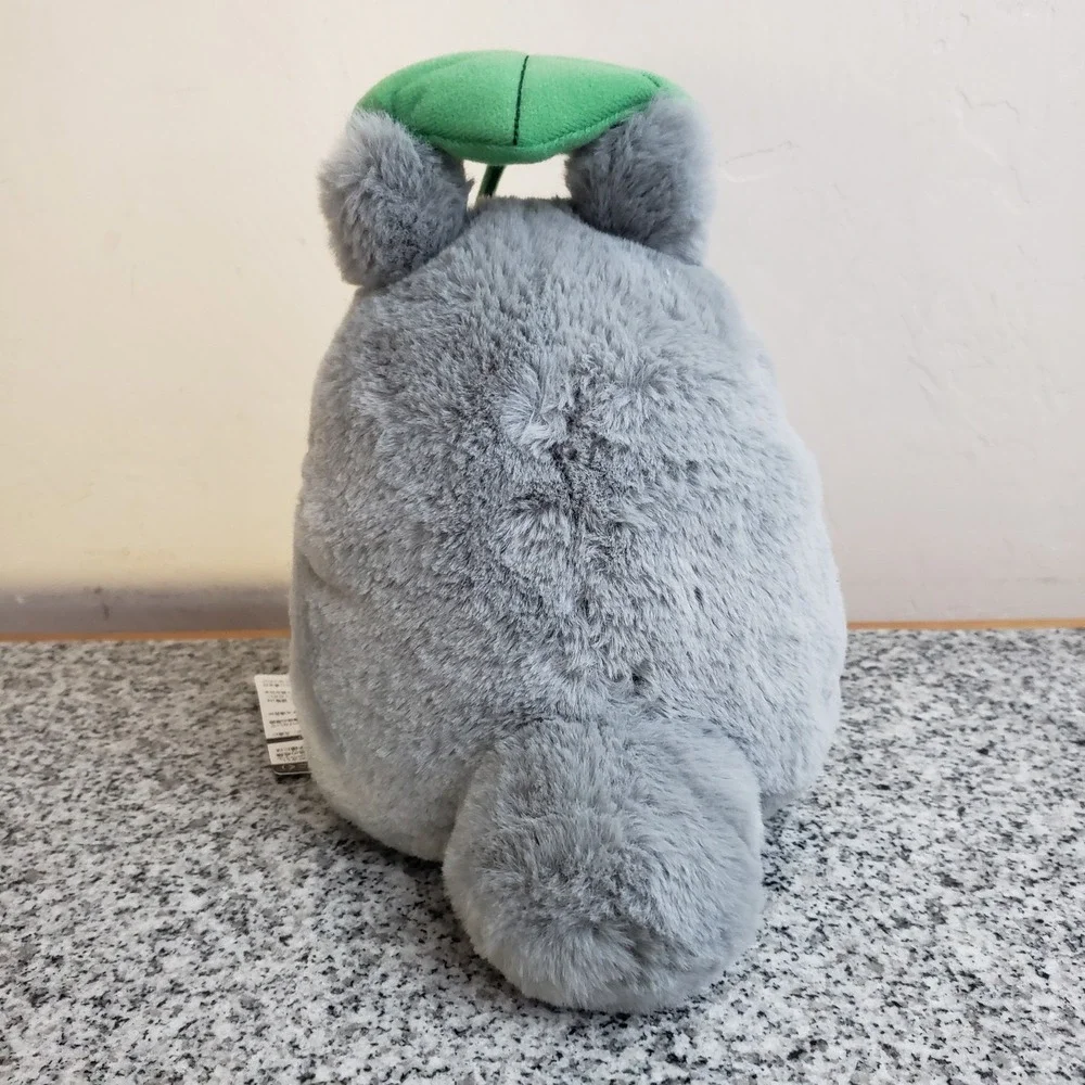 Sun Arrow Nakayoshi Big Totoro Leaf Holder. Studio Ghibli My Neighbor Totoro NEW - Picture 3 of 9